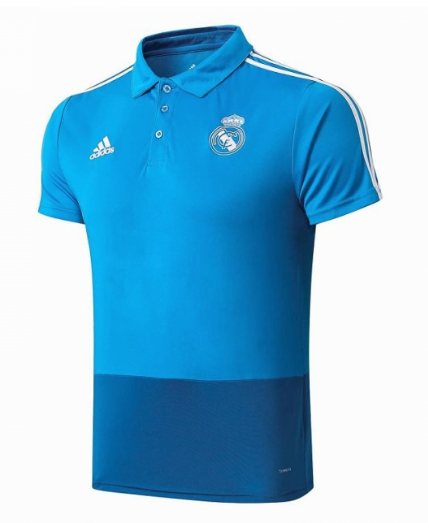 camisas Polo Real Madrid 2019-2020 azules